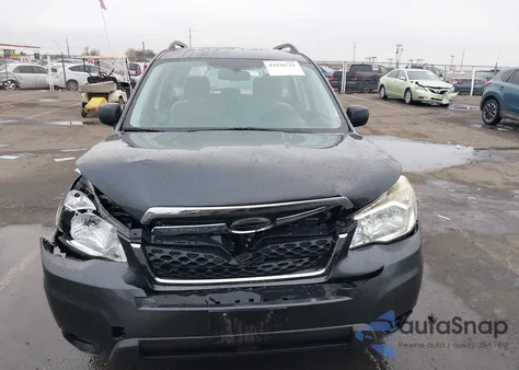 2015 Subaru Forester 2.5I из США, поврежденный, VIN JF2SJABC2FH583475